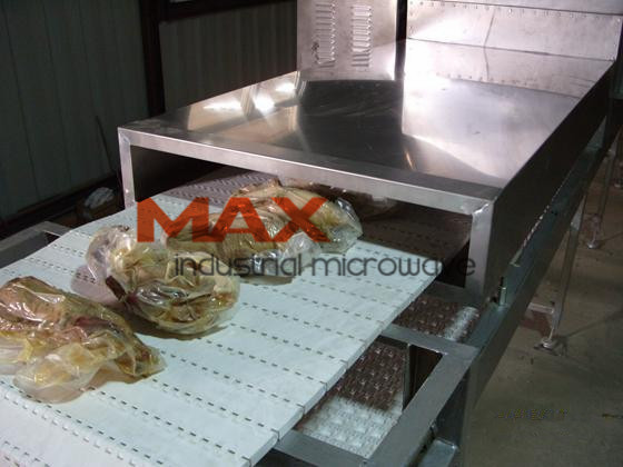 Industrial Microwave Tempering and Defrosting Food